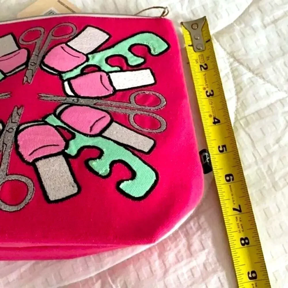 NWT Emma Lomax from  London Large Embroidered Nail bag